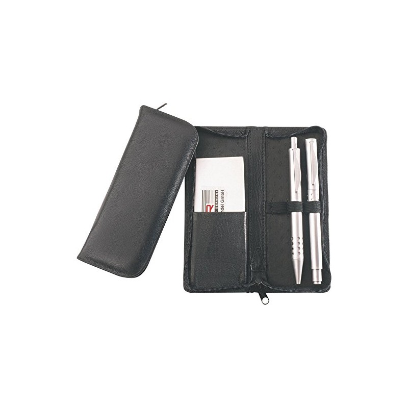 Alassio 2603 Writing Instrument Case Made of Real Leather, Case