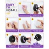 bathiin Suction Cup Hooks, No Drill Suction Hooks for Bathroom