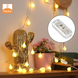 Helunsi Inline Switch 2 Pcs, Clear Lamp Cord Button in Line Switch, Rated 6A 250V ON Off Electrical Wire Appliance Rocker Switches, Repair Replacement Control Power Cable Plug Desk Table Light Parts