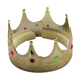 King Crown Gold with jewels