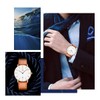Men's Watch, Flat, Analogue, Quartz, Date Display, Classic Fashion, Waterproof