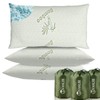 GIVANLEE 3 Pack Camping Pillow for Sleeping,Shredded Memory Foam Travel