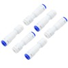 Zreneyfex 6Pcs 1/4" Push to Connect Check Valve Set, Push