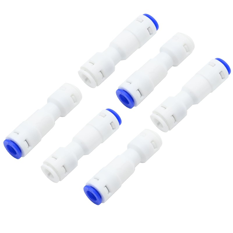 Zreneyfex 6Pcs 1/4" Push to Connect Check Valve Set, Push