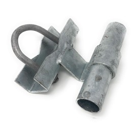 Chain Link Fence Rolling Gate Safety Type Track Bracket 1-5/8" and 1-7/8"