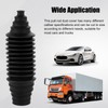 Inner Tie Rod Boot Kit, 8.66x2.36x2.36in Silicone Steering Rack Boot