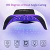 268W UV LED Nail Lamp, LKE Nail Dryer for Gel