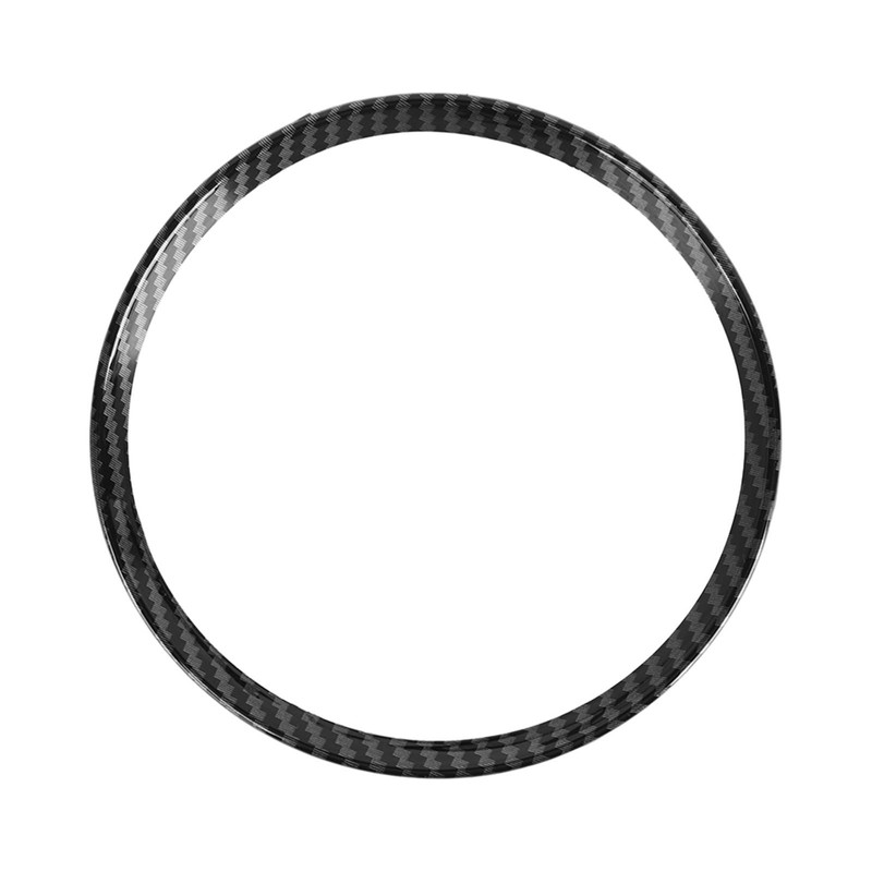 Interior Gear Shift Trim Cover Ring Carbon Fiber Style Console