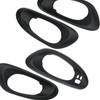 APPERFiT Interior Door Handle Bezel Trim Cover (4pcs) Compatible with