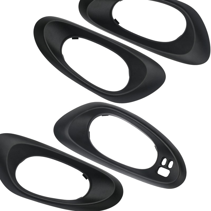 APPERFiT Interior Door Handle Bezel Trim Cover (4pcs) Compatible with