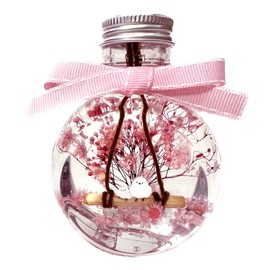 Lulu's Lulus-0636 Cherry Blossom Herbarium Preserved Flowers, Spring, Cherry Blossoms, Cherry Blossoms, Snow Fairy, Hokkaido, Wild Birds, Dried Flowers, Bottle Size (W x D x H): 2.8 x 1.8 x 3.7 inches (7 x 4.5 x 9.5 cm), 3.4 fl oz (100 ml)