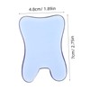 Mikinona Scraping Board: Blue Crystal Scraping Tool Portable Facial Massager