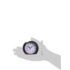 Equity 27001 Black Quartz Analog Alarm Clock with Ascending Alarm