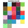 50 Plain Solid Colors Luncheon Dinner Napkins Paper - Royal