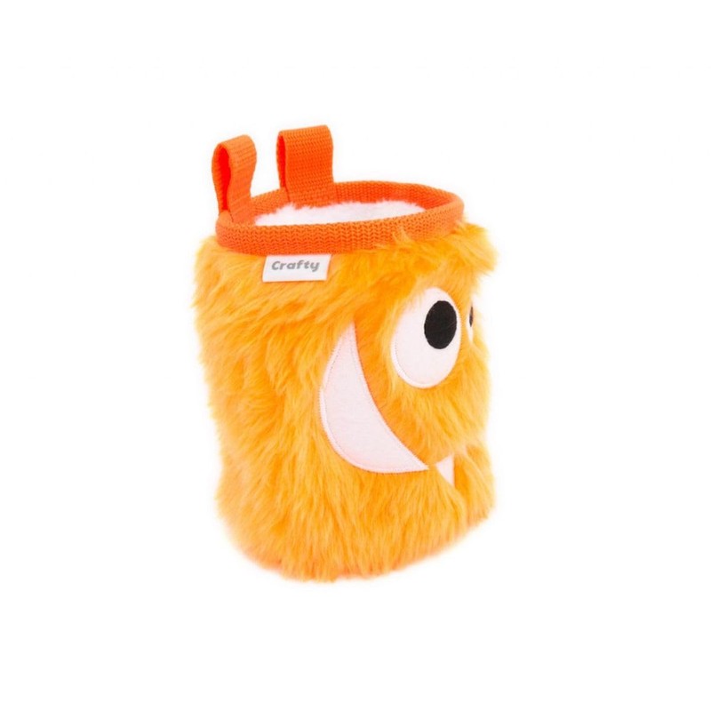 Crafty Climbing - Tangerine Foodie Monster (Chalkbag), Model: Tangerine Foodie