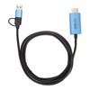 USB3.0 to HD Multimedia Interface Cable 5Gbps 1080P USB C