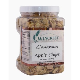 Dried Cinnamon Apple Chips - 1 Lb Tub