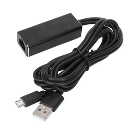 Annadue Portable LAN Adapter, for Micro USB Transmission 100M Network Card, USB to RJ45 Adapter, Ethernet Adapter, Plug and Play