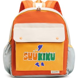 shukiku Kids' Backpack, Backpack, Water Preventive Fabric, Lightweight, Multi-functional Pockets, Elementary School Students, Outdoors, Kindergarten, Excursions, Travel, School Bag, orange