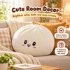 Dumpling Plush Pillow for Hugging & Decor – Soft Stuffed