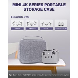 LINGHUANG Mini 2 SE Case Bag,Waterproof Shockproof Mini 4K Storage Bag,Protection Hard Case for DJI Mini 4K / DJI Mini 2 SE/DJI Mini 2 Drone and Controller Accessories