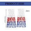 Pack of 2 Basketball Net Weatherproof, Basketball Net Outdoor Weatherproof,