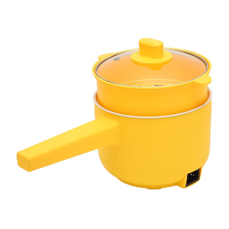 1.8L Multifunctional Electric Pot Annular Heating Tube Long Handle Double