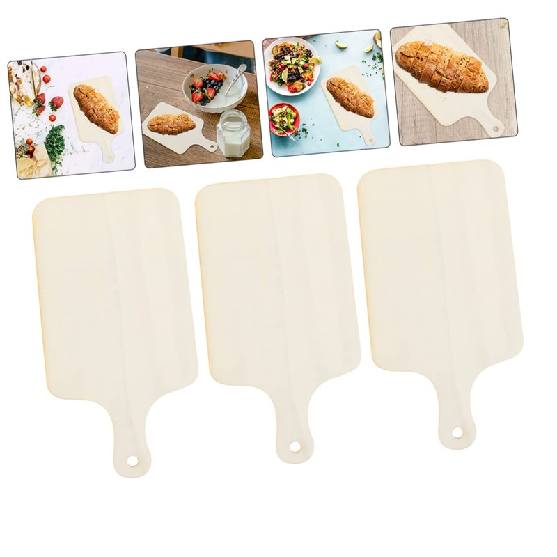 ABOOFAN 3Pcs Chopping Boards Set Mini Cutting Boards with Handle