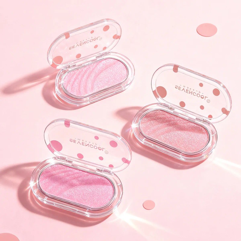 Iluminador En Polvo Hadas Glitter Highlighter Ligera Y Suave