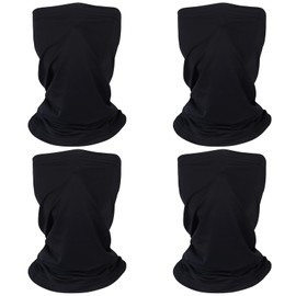 Summer Cooling Neck Gaiter Face Mask Balaclava, Wind & Dust Proof Face Cover Scarf, Breathable Bandana for Men Women Outdoor Sports, Fishing, Hiking, Cycling, Motorcycle UPF 50+, Combo 1