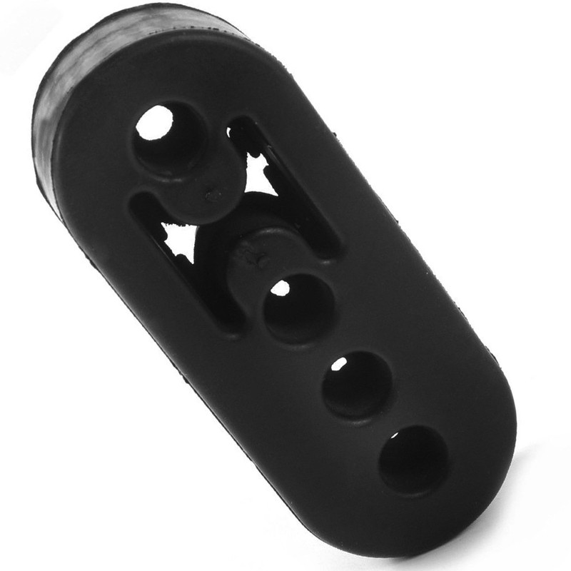 Universal 12mm Hole Car Heavy Duty Exhaust Tail Pipe Rubber