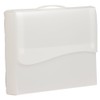 JAM Paper Plastic Portfolio with 2-Button Waved Snap Closure -