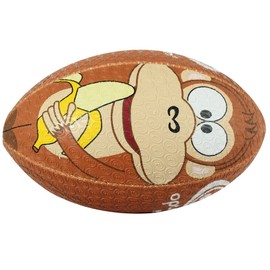 Optimum Men's Rugby Ball, Monkey, Size 4