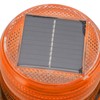 Solar Beacon Light Caution Light 8 LED Dusk to Dawn