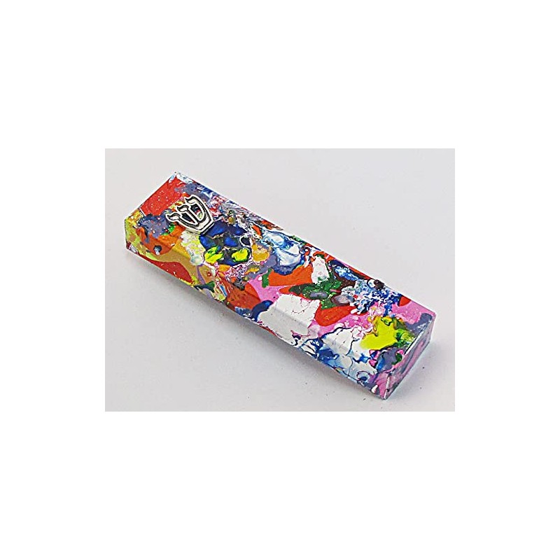 Marbled Mezuzah Case A156