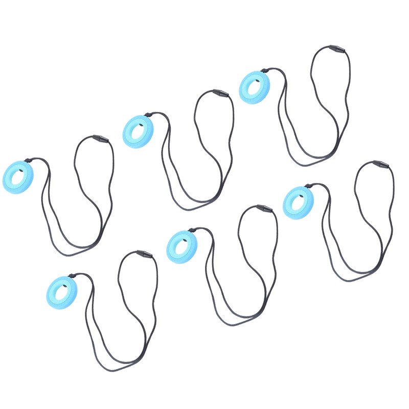 10PCS Chew Sensory Necklace Safe Soft Silicone Teeth Grinding Kids