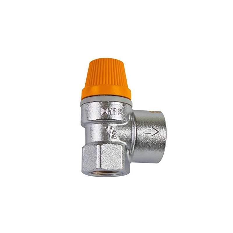 Caleffi Solar Safety Valve 1/2 Inch x 10 Bar 253040