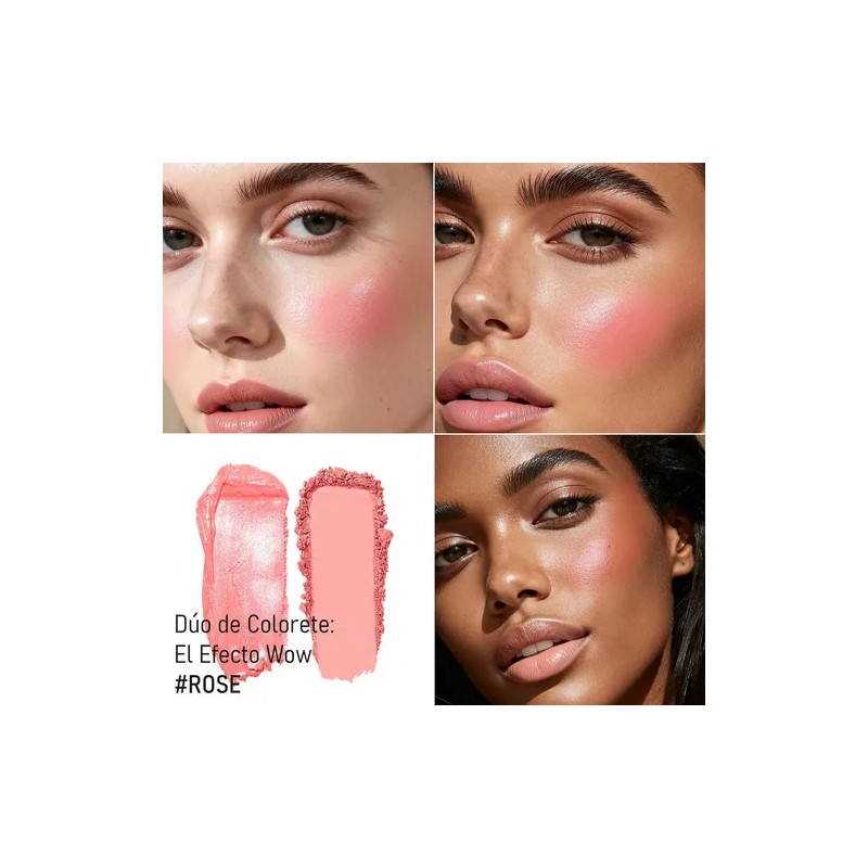 Double-take Crème & Powder Blush Tono Del Maquillaje Tono Del