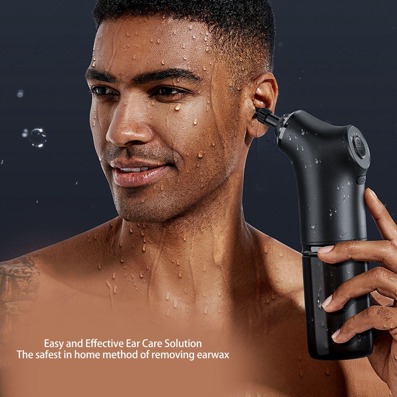 Electric Ear Wax Removal Kit Water Powered Automatic 4 Pressure