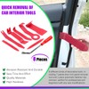 Swpeet 8Pcs 8 Auto Trim Removal Tool Kit with Fastener