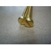 Fastenal 1/4"-20 x 3" Slotted Drive Pan Head Brass Machine