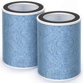 2 Pack H13 True HEPA Filter Replacement Compatible with WYZE Smart Air Purifier, 4-in-1 High-Efficiency Air Filter, Special Filter, 2 Pack