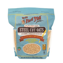 BOBS RED MILL Steel Cut Oats, 54 Ounce (Pack of 1)