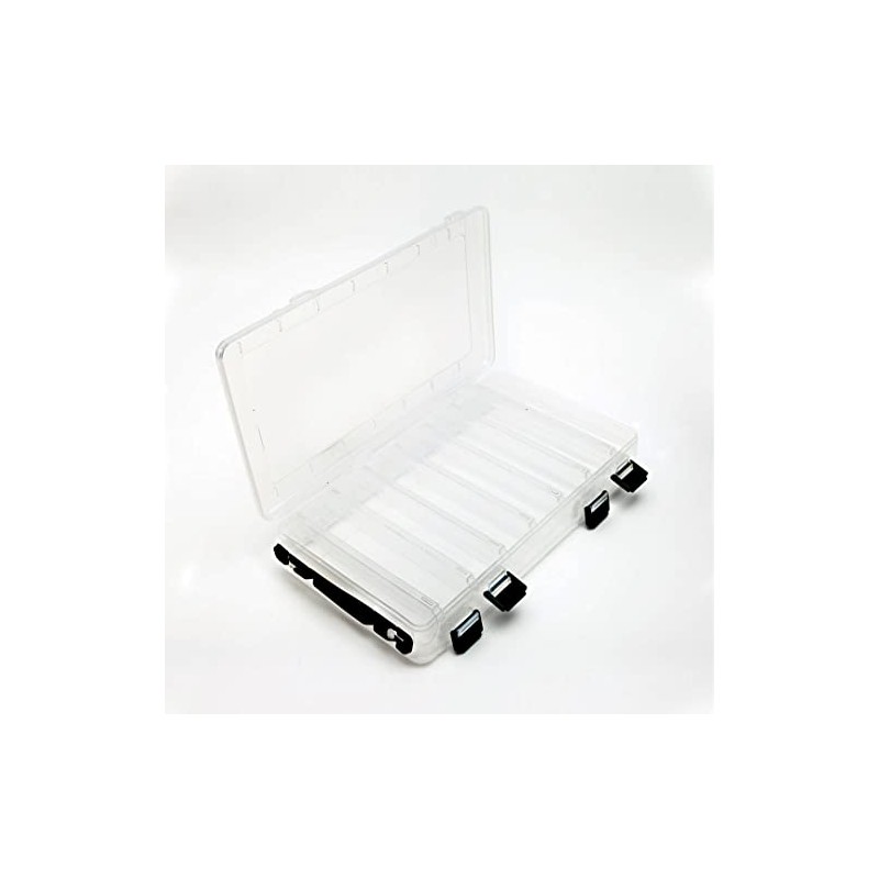 Leeda Case 14 Comp-16cm Lures, Clear,