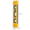Magnetic Torpedo Level Ruler, 9 Inch Level with 3 Different