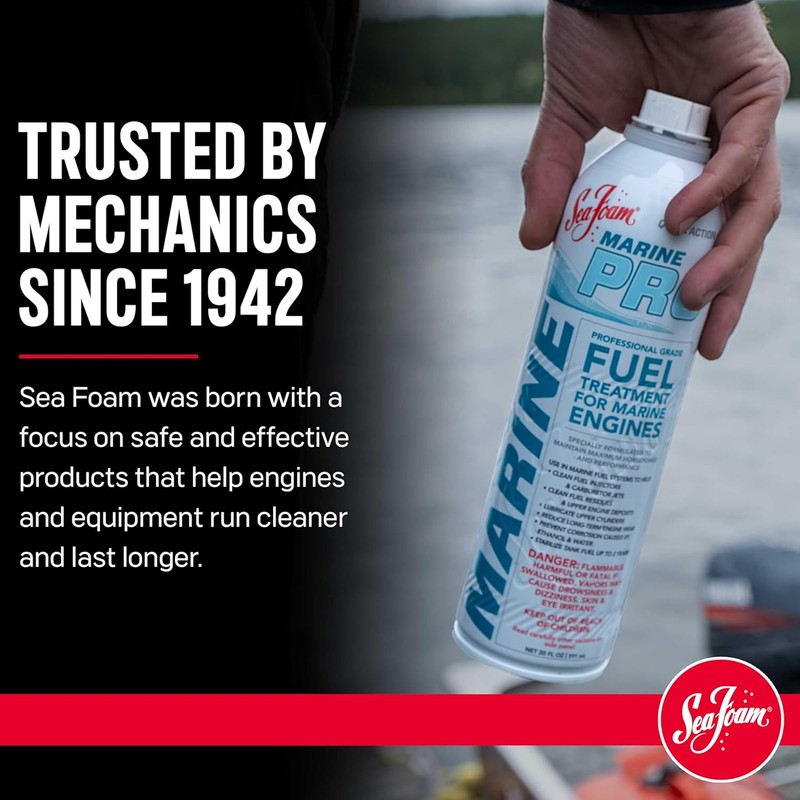 Sea Foam Marine PRO Marine Fuel System Treatment MP20, 20