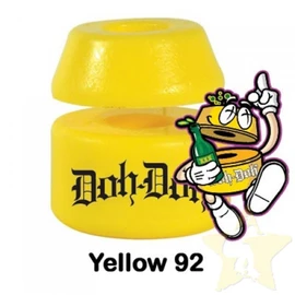 Shortys (10pr) Doh Doh Yellow 92a Skateboard Bushings