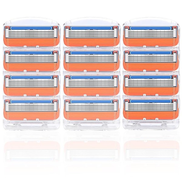 [Mcadaaway] Gillette Replacement Blade, Fusion Compatible, 5-Blade Shaving, Razor, Replacement