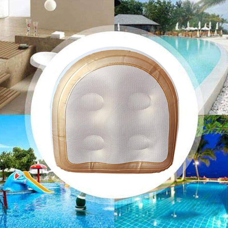 WBTY Bath Pillow, Spa Pillow, Bath Pillow with Mesh Cover,