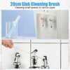 IETWATE 5PCS Bathroom Sink Unblocker Tool, Double Ended Nylon Pipe